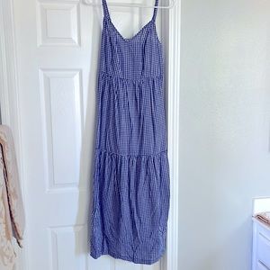 Old Navy Blue Gingham Dress